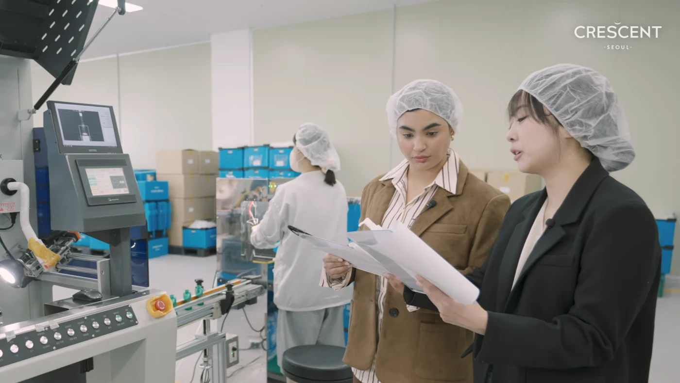 2020 — Factory floor visit with international client
