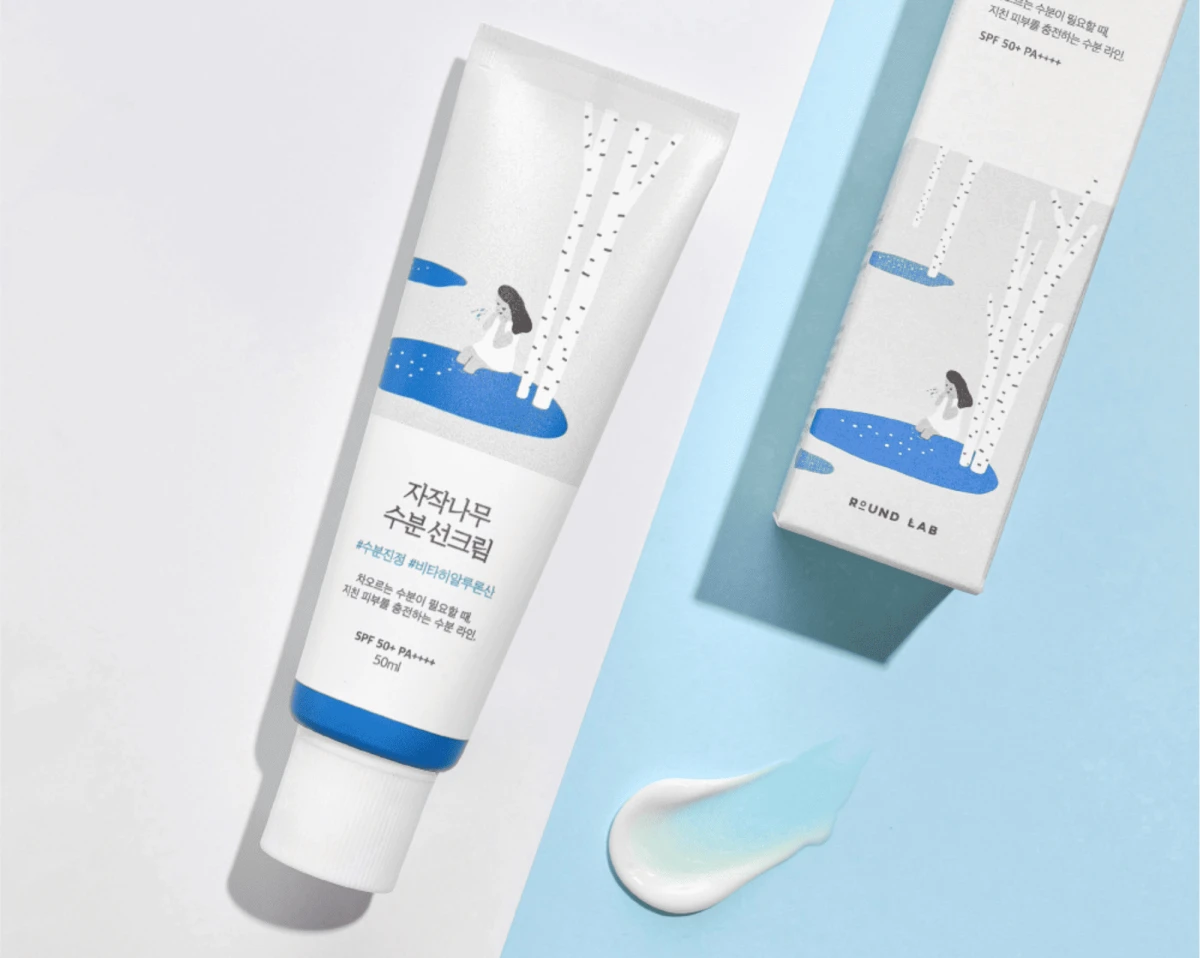 Sunscreen manufactured by Kolmar Korea
