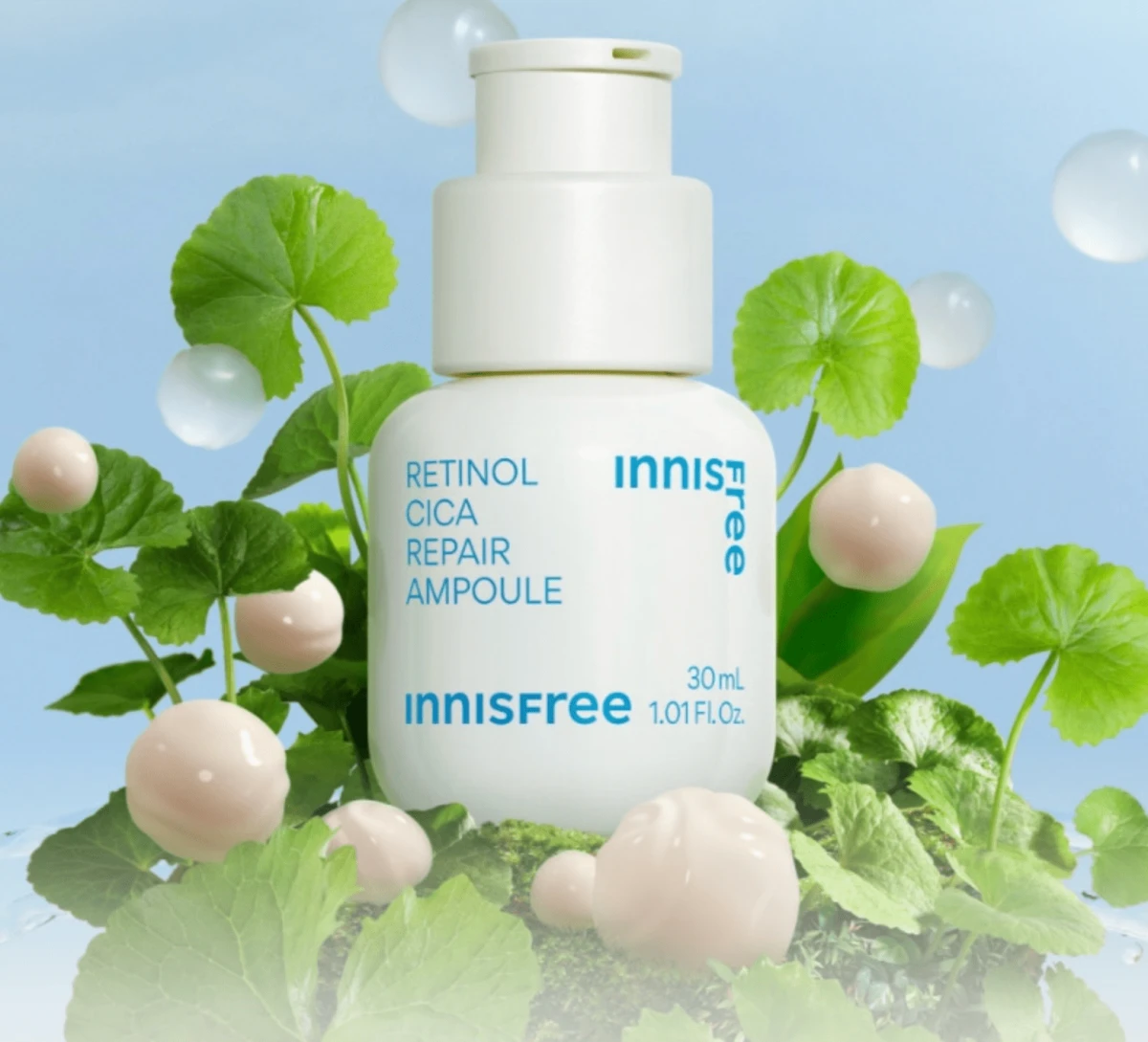 Innisfree Retinol Cica Repair Ampoule manufactured by Cosvision