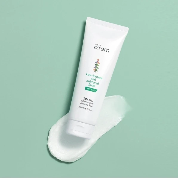 make prem Safe me. Relief moisture Cleansing Foam