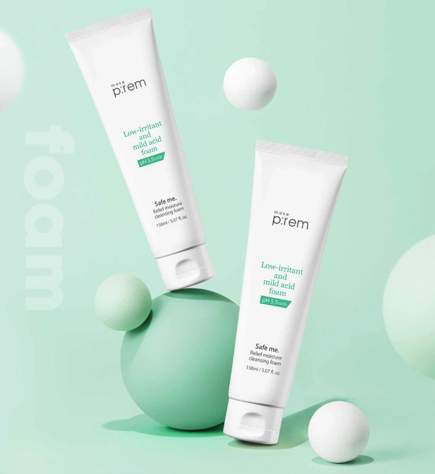 makeprem Safe Me Relief Moisture Cleansing Foam